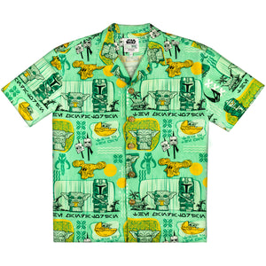 The Mandalorian Geeki Tikis® Men's Aloha Shirt – Beeline Creative, Inc.