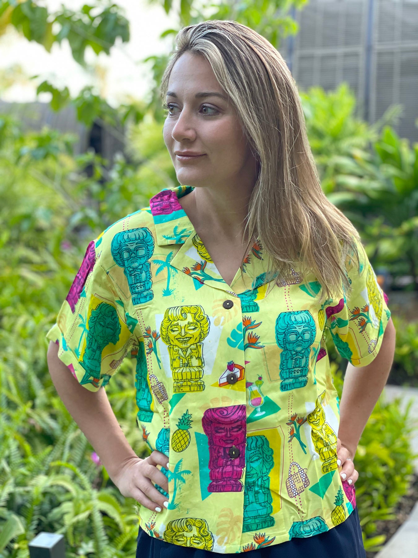 The Golden Girls Women's Aloha Shirt – Beeline Creative, Inc.